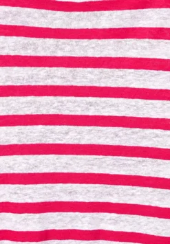 Leinenmix Streifenshirt