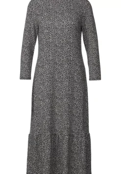 Leo Printkleid Mit Volants