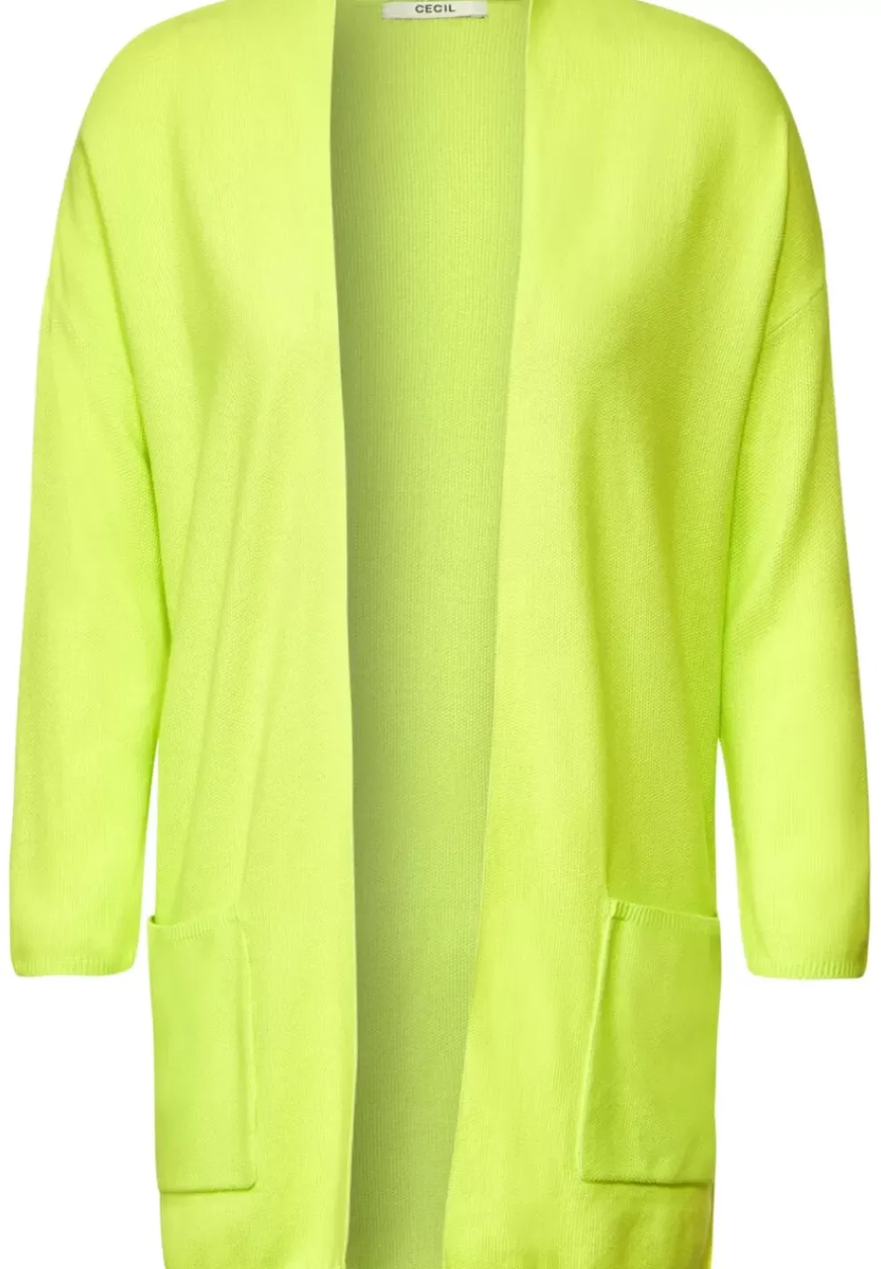 Long Cardigan Mit Taschen