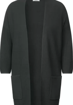 Long Cardigan Mit Taschen