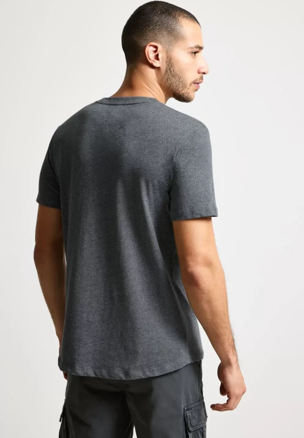 Long T-Shirt Mit Brusttasche
