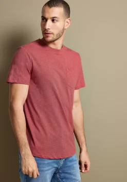 Long T-Shirt Mit Brusttasche