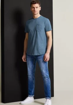 Long T-Shirt Mit Brusttasche