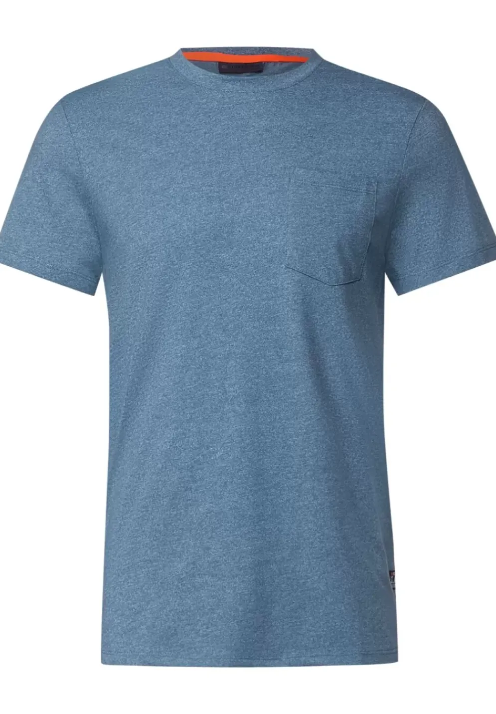 Long T-Shirt Mit Brusttasche