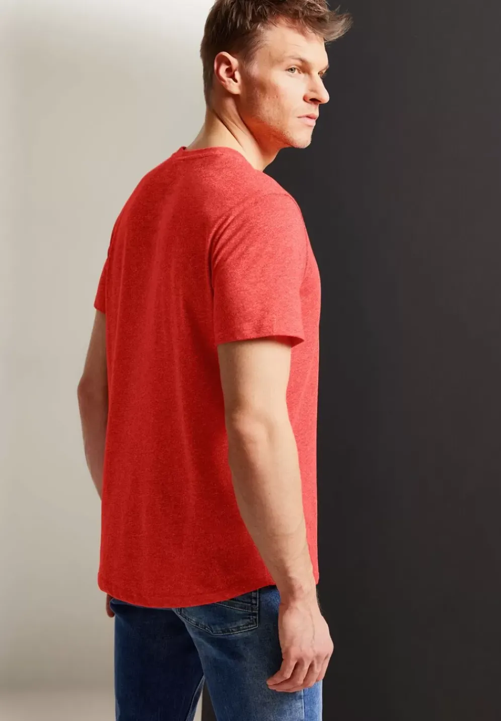 Long T-Shirt Mit Brusttasche