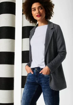 Longblazer Mit Minimalprint