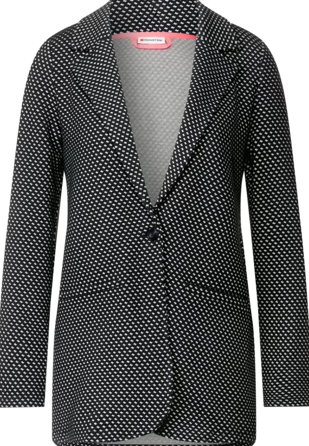 Longblazer Mit Minimalprint