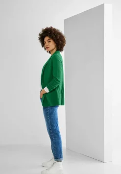 Longblazer Mit Raffung