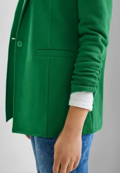 Longblazer Mit Raffung