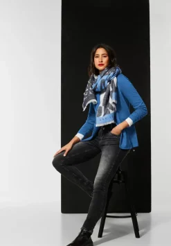 Longblazer Mit Raffung