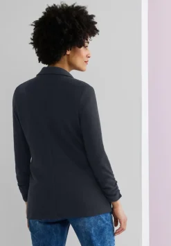 Longblazer Mit Raffung