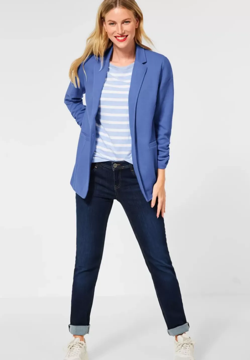Longblazer Mit Raffungen