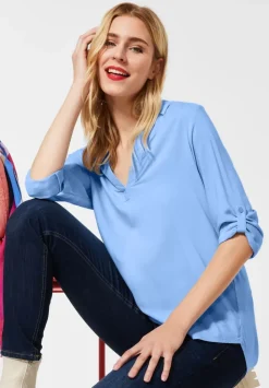 Longbluse In Viskose