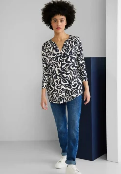 Longbluse Mit Alloverprint