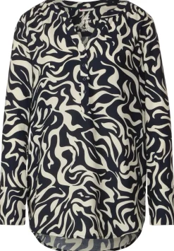 Longbluse Mit Alloverprint