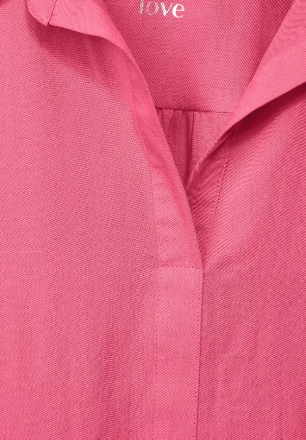 Longbluse Mit Hemdkragen