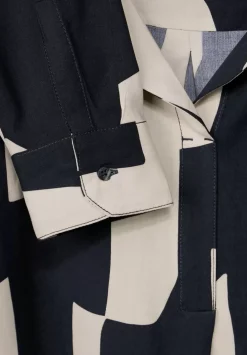 Longbluse Mit Kellerfalte