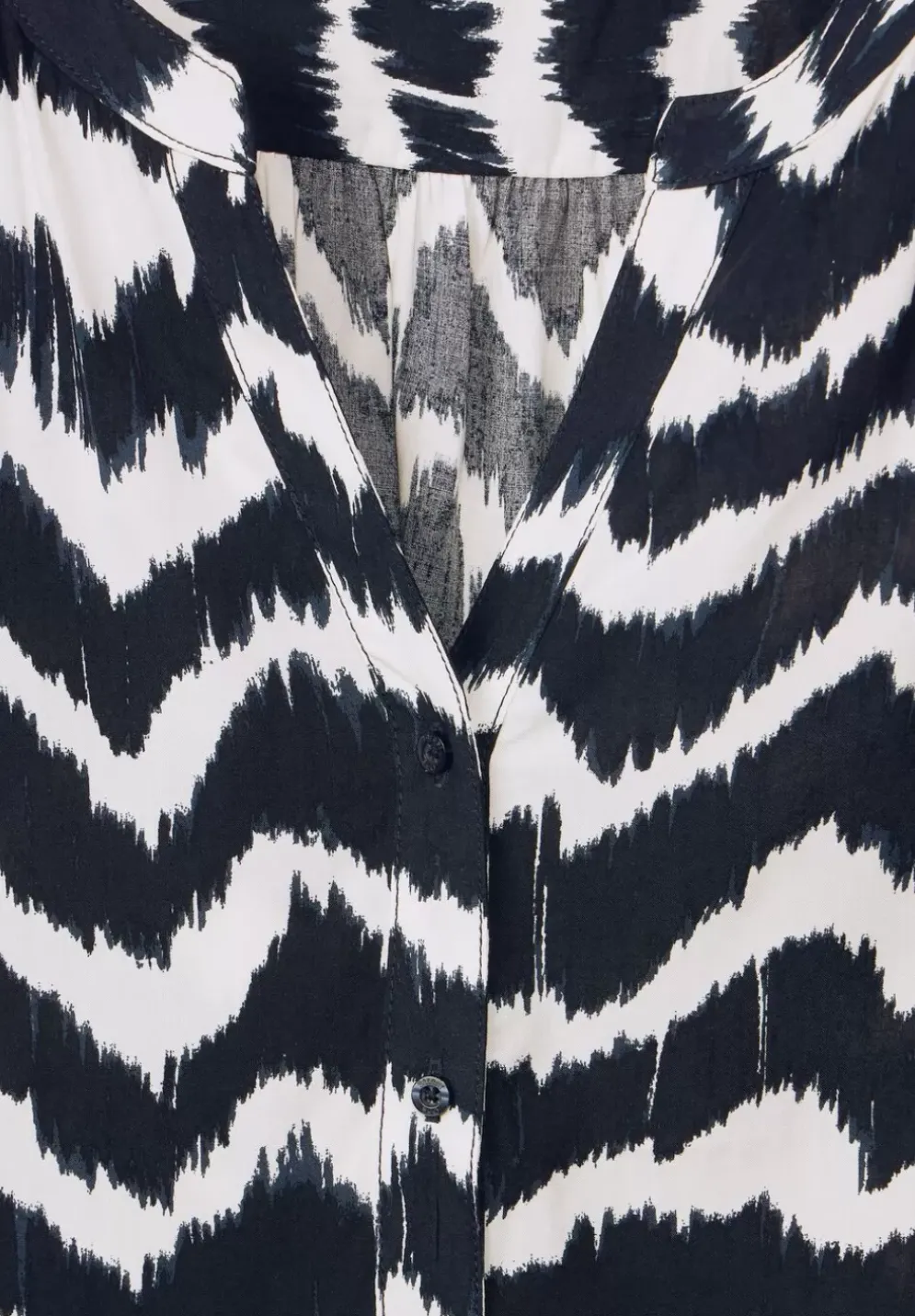 Longbluse Mit Knopfleiste