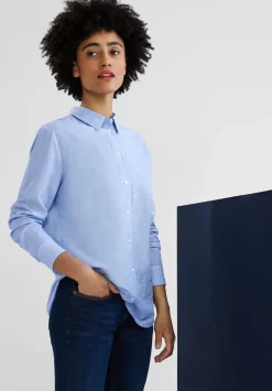 Longbluse Mit Knopfleiste