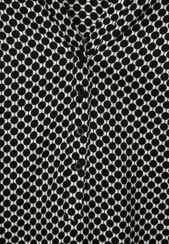 Longbluse Mit Minimalmuster