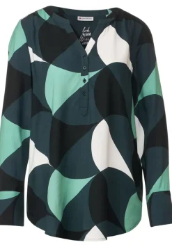 Longbluse Mit Print