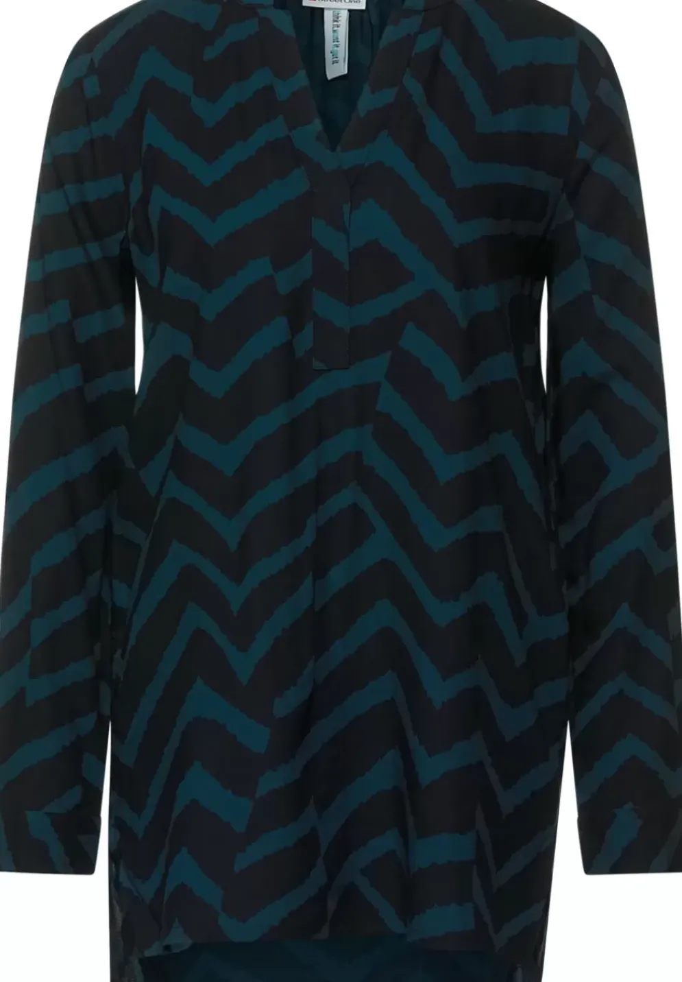 Longbluse Mit Print