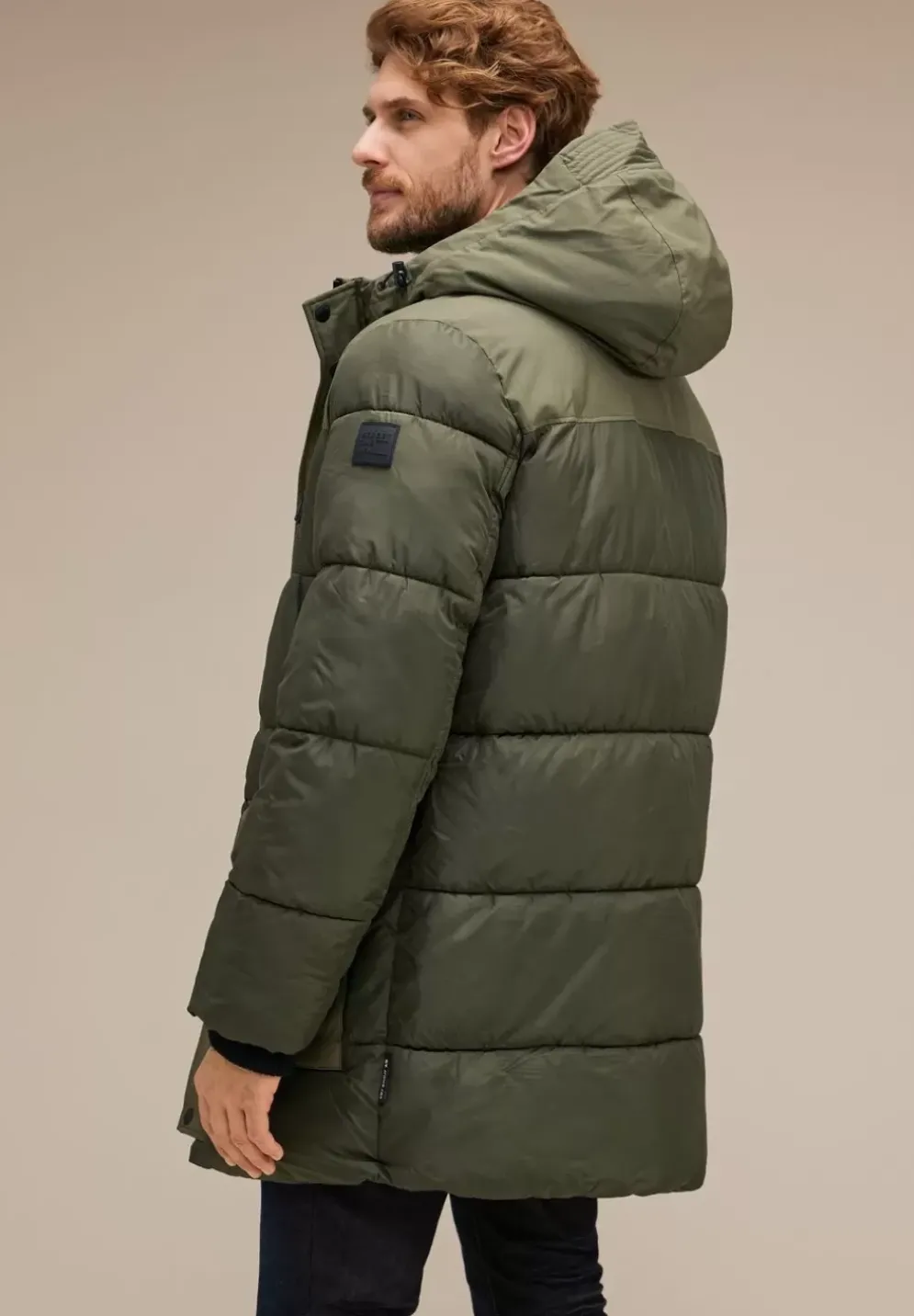 Longjacke Mit 2-Wege Zipper