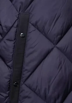 Longjacke Mit Zipperdetails