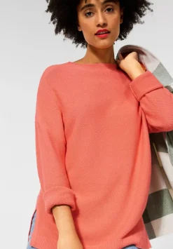 Longpullover Mit Struktur