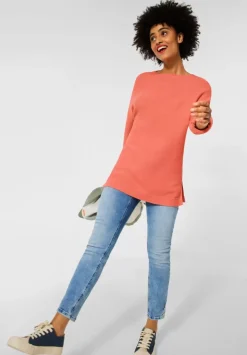 Longpullover Mit Struktur