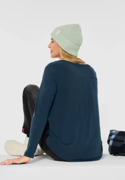 Longshirt In Seidenoptik