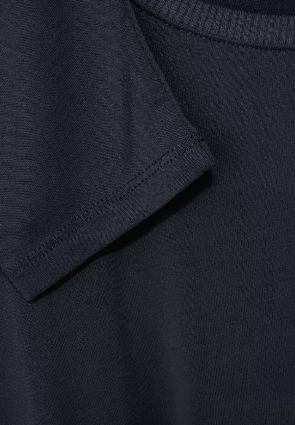 Longshirt In Seidenoptik