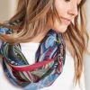 Loopschal Mit Blumenprint