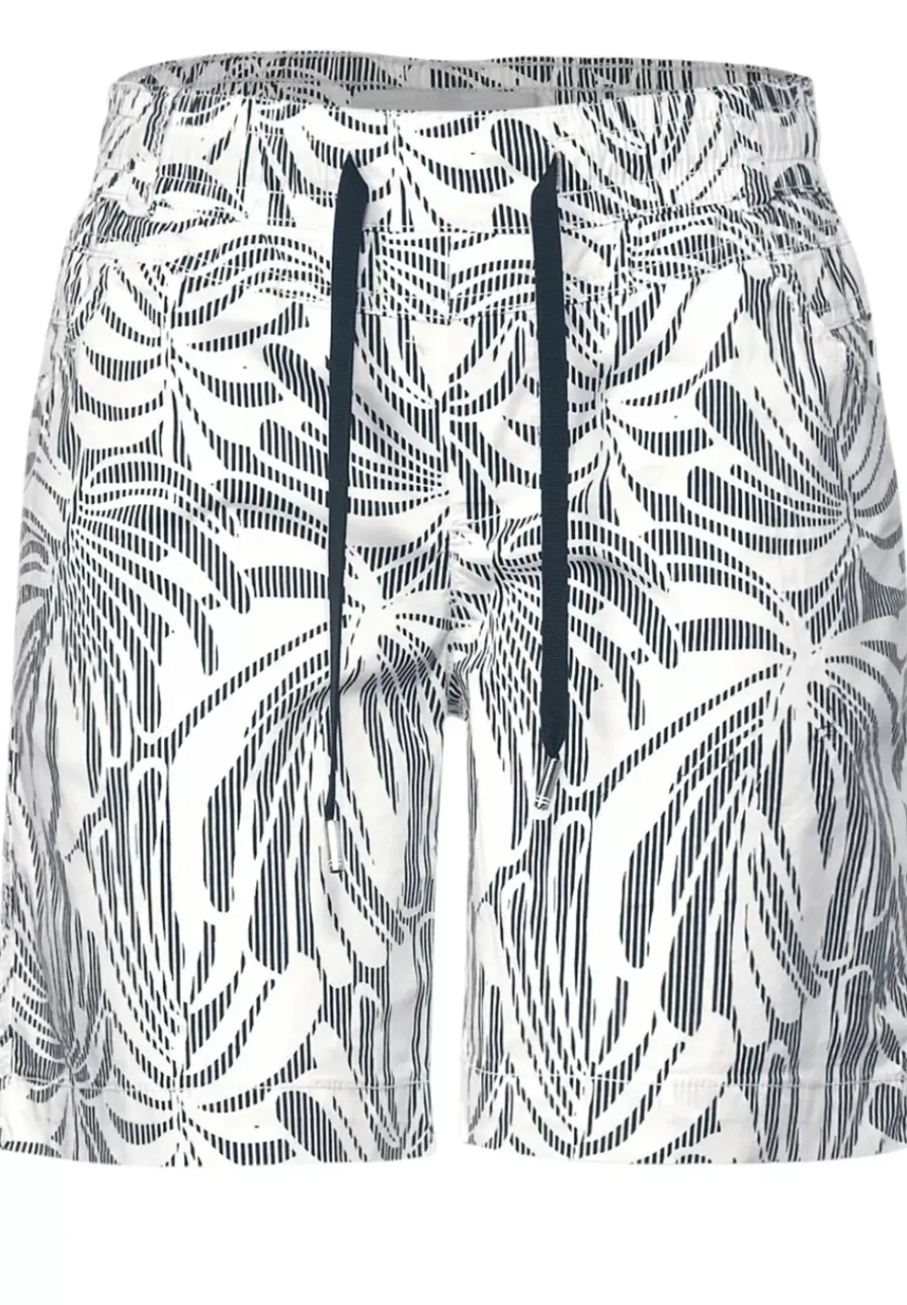 Loose Fit Bermuda Mit Print