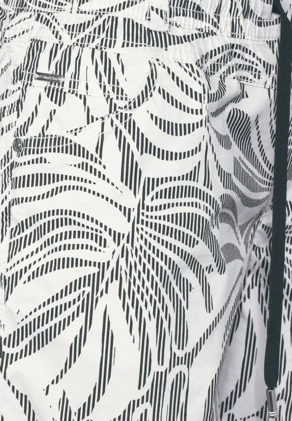 Loose Fit Bermuda Mit Print