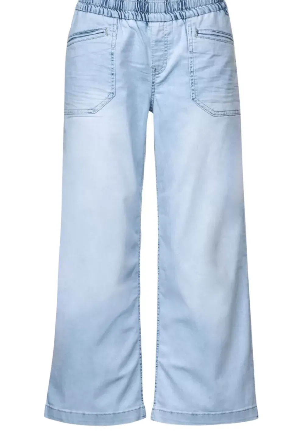 Loose Fit Culotte Jeans