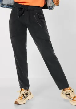 Loose Fit Hose In Lyocell