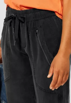 Loose Fit Hose In Lyocell