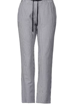 Loose Fit Hose In Seersucker