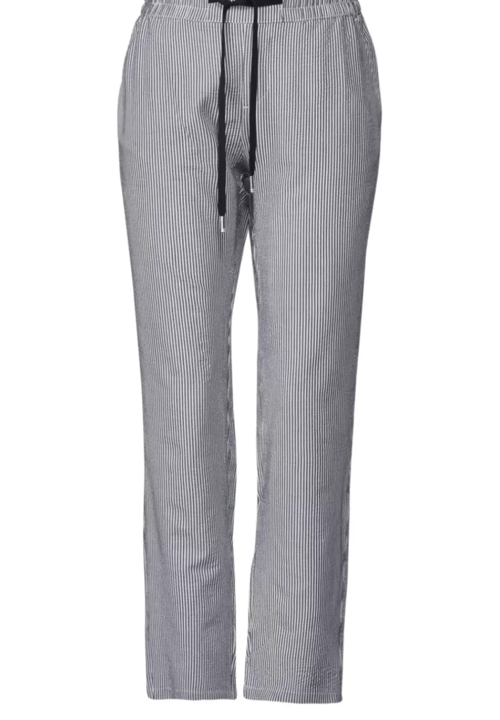 Loose Fit Hose In Seersucker
