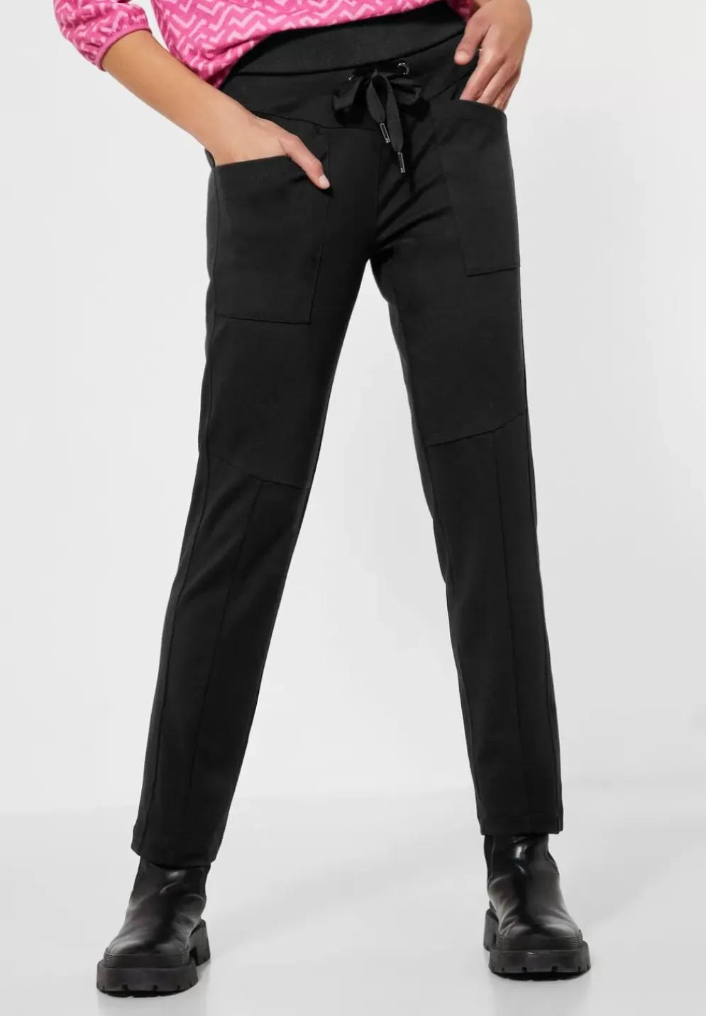 Loose Fit Hose In Unifarbe
