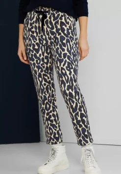Loose Fit Hose Mit Leo Print