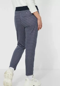 Loose Fit Hose Mit Muster