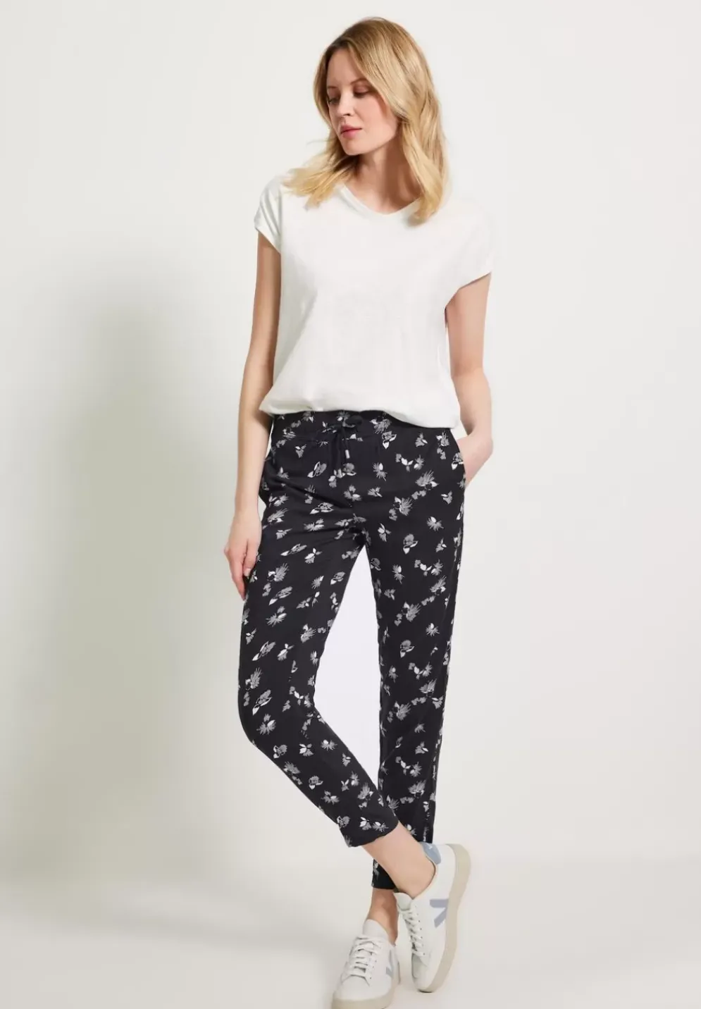 Loose Fit Hose Mit Print