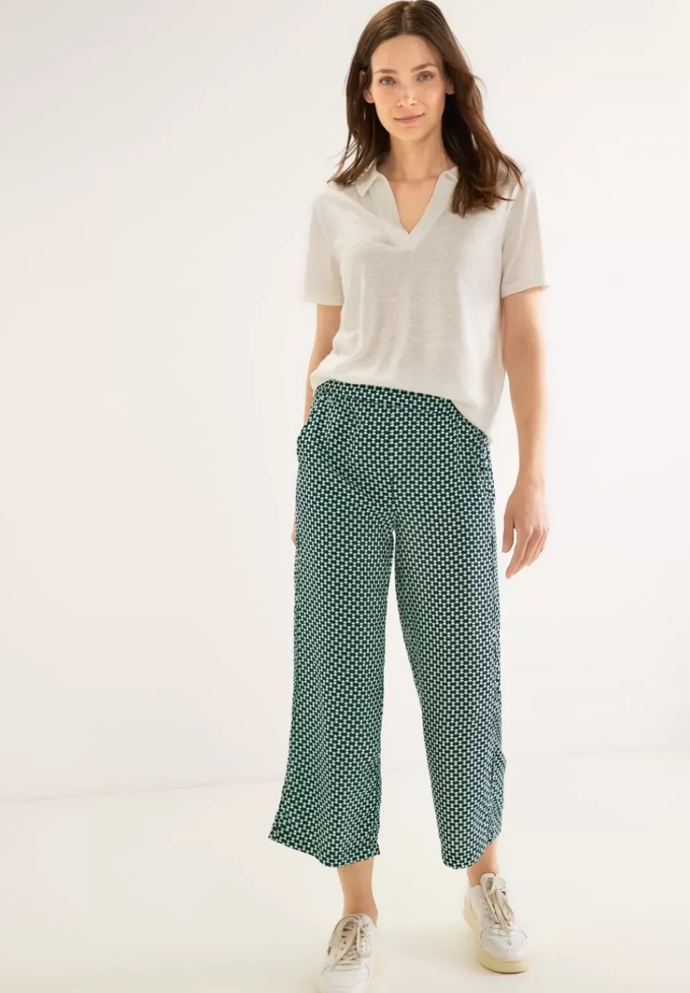 Loose Fit Hose Mit Print