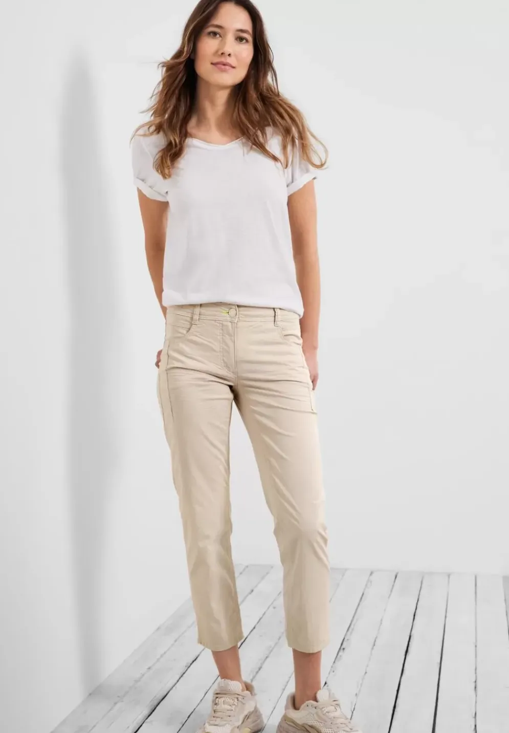 Loose Fit Hose Mit Stretch