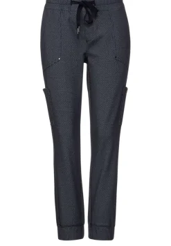 Loose Fit Jacquard Hose