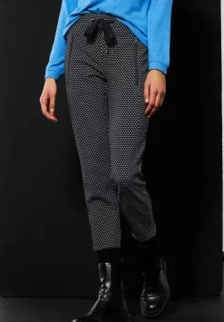 Loose Fit Jacquard Hose