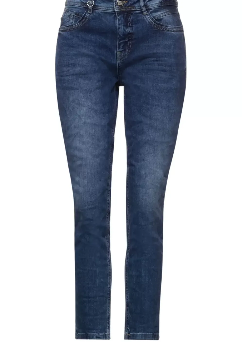 Loose Fit Jeans Im Mom Style
