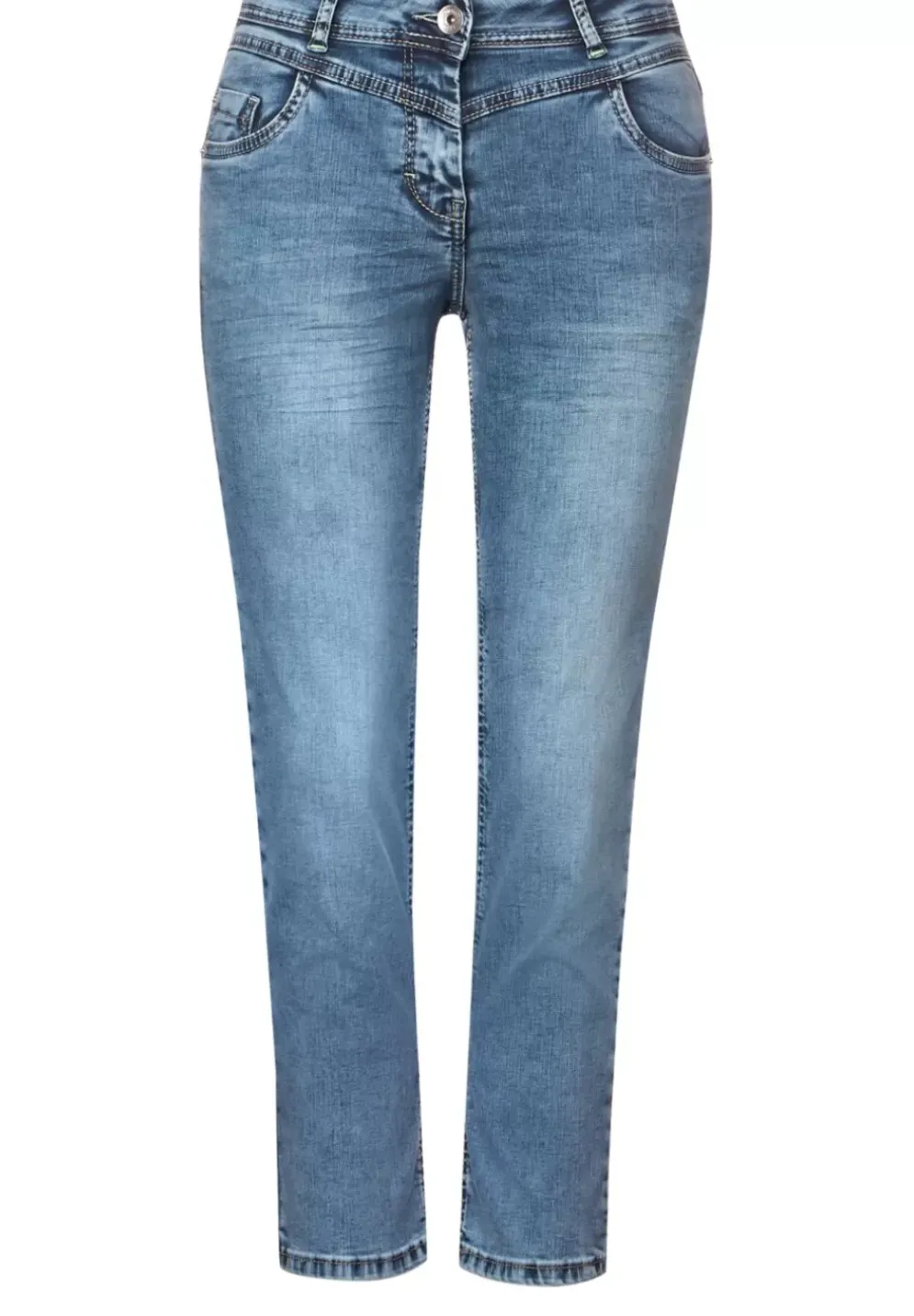 Loose Fit Jeans In 7/8